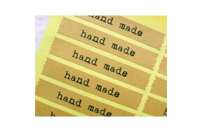 ΕΤΙΚΕΤΕΣ ΑΥΤΟΚΟΛΛΗΤΕΣ VINTAGE HANDMADE ΣΕΤ/60